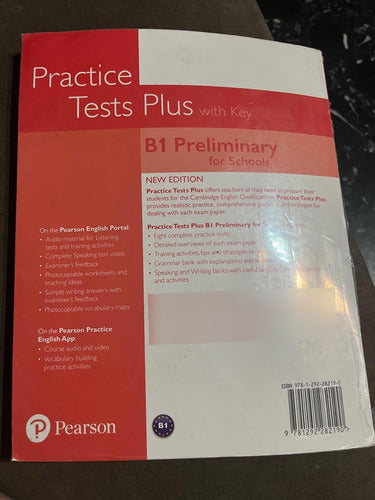 Libro Practice Test Plus With Key - B1 Preliminary 1