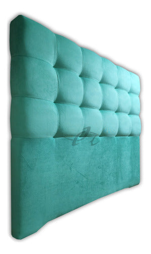 Tufted Upholstered 2 1/2-Plaza Bed Headboard One-k Decco 51