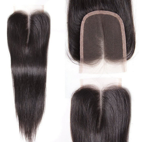 LongQi 100% Brazilian Virgin Human Hair Closure Extensions 4