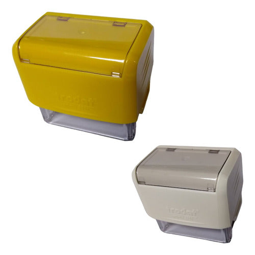 Trodat Printy 3911 Self-Inking Stamp with 2 Lines 2