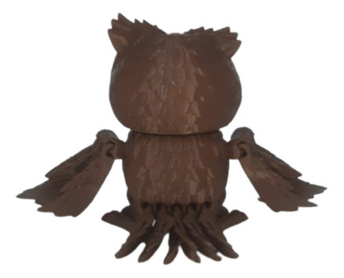 Tercera Dimensión Flexible Articulated Owl 3D Toy 2