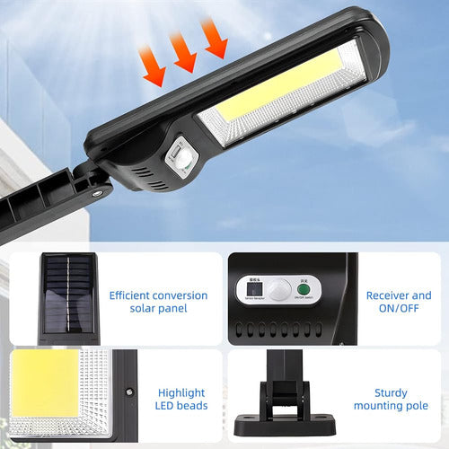 ~? Ucgg Solar Street Light, 1 Pack Solar Outdoor Light Ip67 1