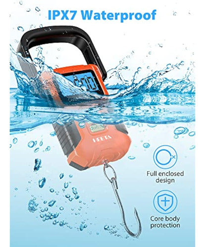 Heeta Waterproof Fishing Scale, Digital Fish Scale 2