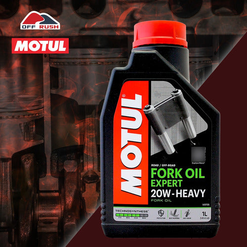 Óleo Garfo Bengala Motul Fork Oil Expert Heavy 20w 1litro 3