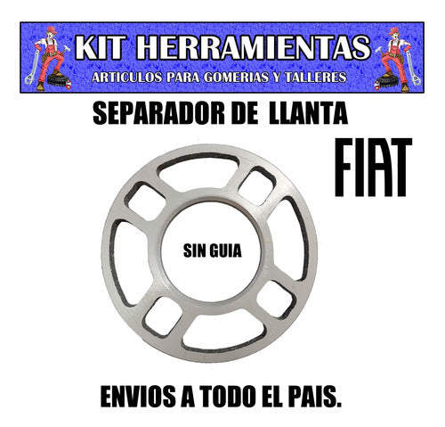 KIT HERRAMIENTAS Wheel Spacer Fiat Center 58mm 10mm Without Guide 1