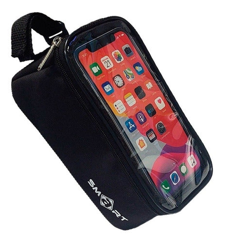 Smart Front Cell Phone Bag for Bicycle Handlebar and Frame 5