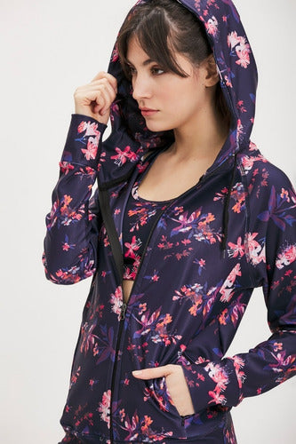 Sweet Lady Hiper Flower Art Sport Jacket 20404-041 2