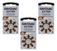 Rayovac Extra Pr41 Hearing Aid Batteries Pack of 8 1