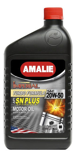 Aceite Lubricante Amalie 20w50 946ml Made In Usa - Cymaco 0