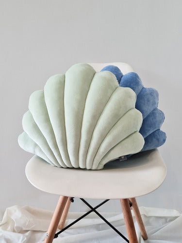 Velvet Seashell Shaped Cushion Original Velvety 27