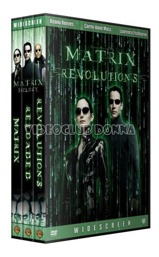 Matrix Trilogia Pack Saga Completa 3 Dvd Colección Latino 0