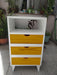 Crecer en Colores Vintage Retro Painted Nightstand 6