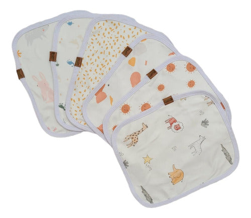 Pack of 3 Double Layer Baby Bibs 0