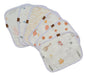 Pack of 3 Double Layer Baby Bibs 0