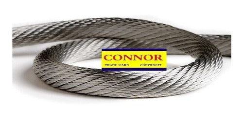 Connor Galvanized Steel Cable 2mm, 6x7+1 Roll X 100m 2