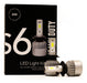 Luxled Kit 2 Lámparas Led 12v Y 24v Camion Micro - S6 Heavy Duty H7 0