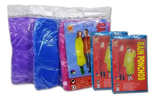 Promo Piloto Poncho X10 Adulto / Niño Impermeable Kaos 11 0