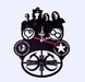 PMS Remeras & Arte Heroes Del Silencio Wall Clock 0