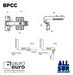 Grupo Euro Bisagra Pilastra 90° Cazoleta 35mm X4 Unid Mueble 2