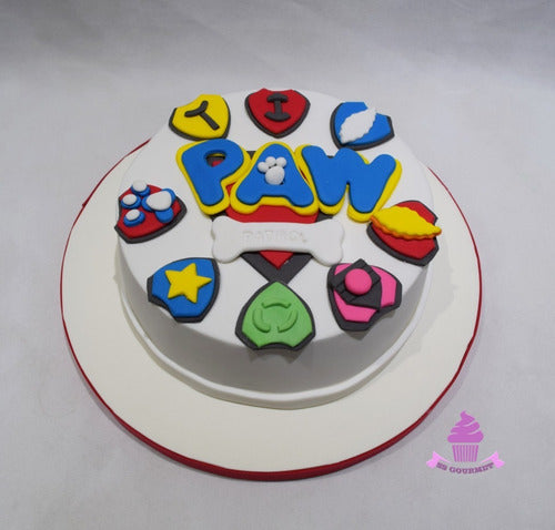 SS GOURMET Torta De Paw Patrol - Ideal Cumpleaños Infantiles! 0