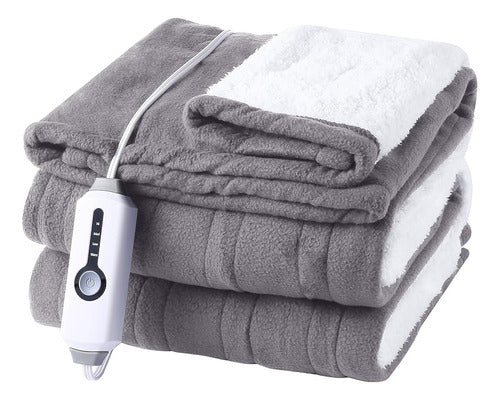 DUODUO Electric Heating Blanket 50 x 60 Inches, Fleece 0