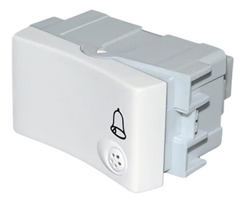 Jeluz 40052 White Push Button Switch 10amp 0