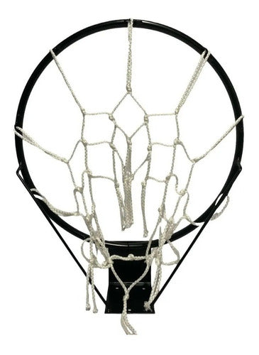 Large Size Basketball Hoop N°7 for Wall with Net 1