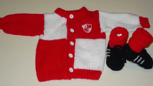 Paratubebe First Rugby Sweater and Booties Set for Your Baby 2