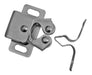 QBO Reten A Rodillo X10 Tipo Mini Latch Zinc Resorte Puerta 0