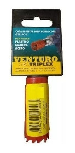 Venturo Triplex Cup Saw 40mm Original Steel Wood 0