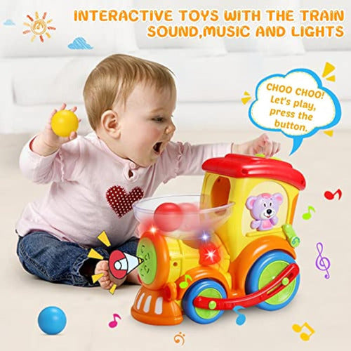 36 12 Months Musical Train Toy for Babies 1