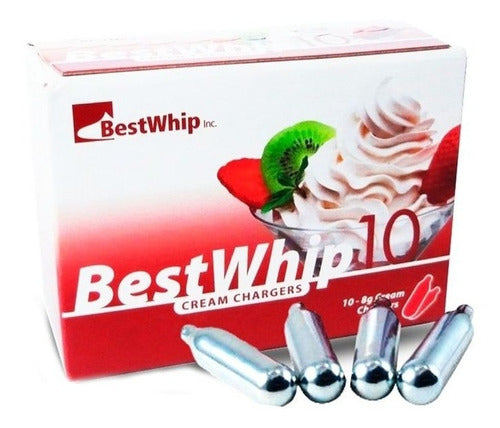 Gás  Chantilly Melhor P/  Moscow Mule 10un Bestwhip. 1