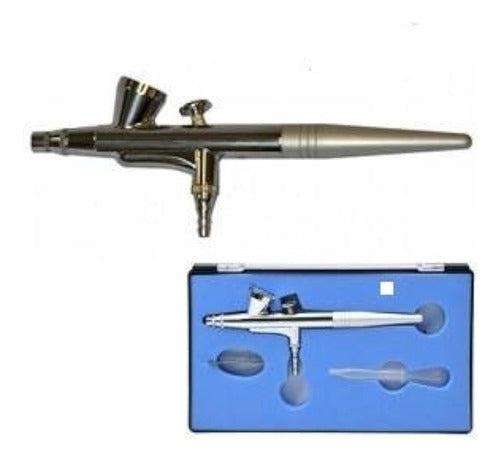 Art Of Air Professional Single Action Gravity Feed Airbrush 0