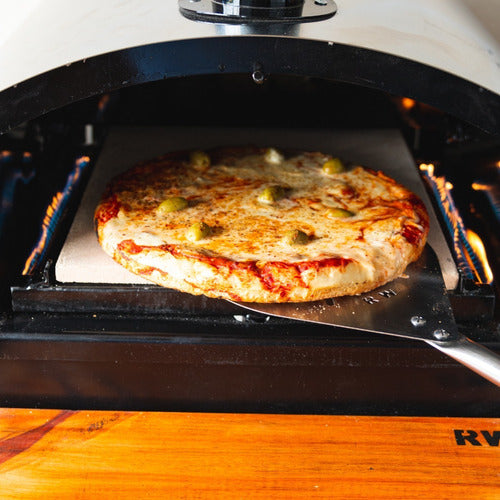 Pizza Turning Peel - Stainless Steel - Clay Oven 2m - RW 1