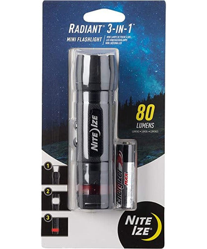 Nite Ize Radiant 3-in-1 Lantern Flashlight 80 Lumens Outdoor Fishing 0
