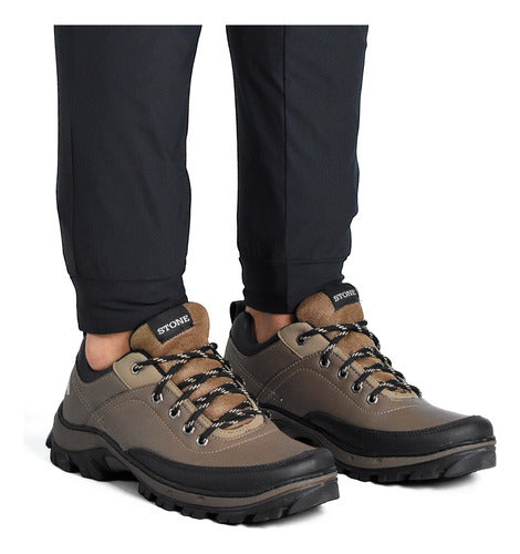 Men's Waterproof Trekking Shoe Stone 4100 6