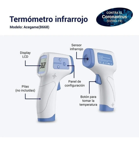 Bluboo Digital Infrared Laser Thermometer 5