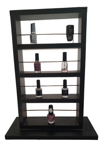 Generic 3 Units Nail Polish Display Shelf with 4 Shelves, Used 0