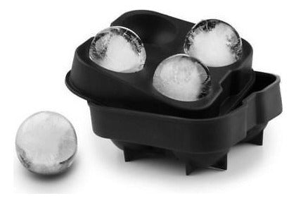 Silicone Sphere Ice Ball Tray Mold Whisky Cube 2