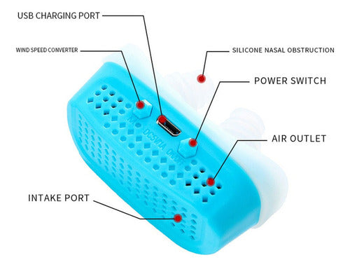 Para Evitar O Ronco, Cpap Portable Electric 4