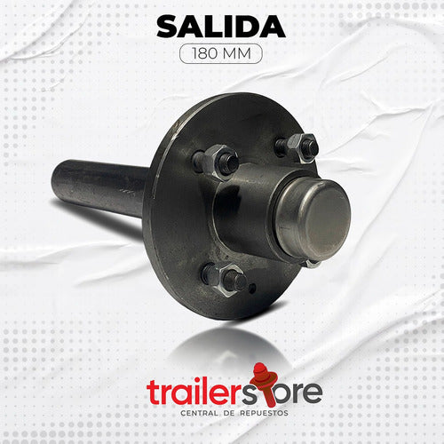 Punta De Eje Para Trailers - Acoplados (Centro Fiat) 300 Kg 7