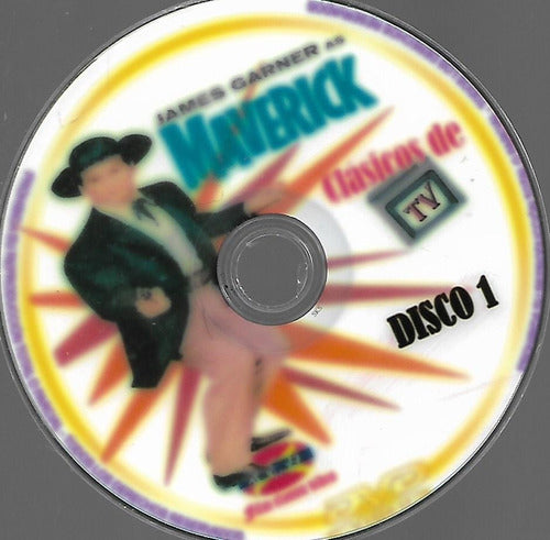 Dvd - Maverick - Clasico De Tv Disco1 -3 Episodios- S/ Uso 2