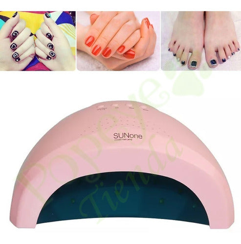 Sun Cabina UV/LED 48W Timer y Sensor para Uñas Gel Esmaltado Semi 4