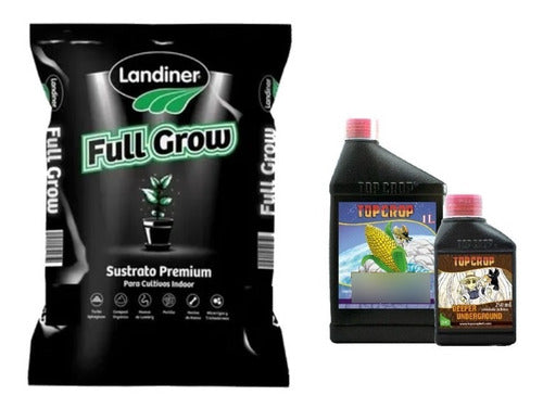 Full Grow 50 LT + Deeper Underground 250 ml + Top Auto 1 Lt Combo by Top Crop 0