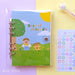 Milo Store A5 Transparent PVC 6-Ring Binder!! Journaling 0