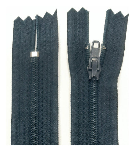YKK Polyester Zippers 10cm Navy Blue X 50 Units 0