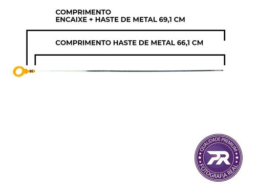 Vareta De Medir Oleo Da S10 2.8 Mwm 2004, 2005, 2006 1