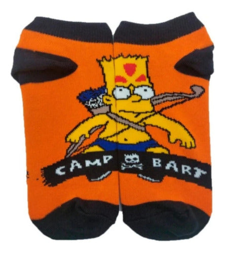 Simpsons Homer Characters Series Ankle Socks 0