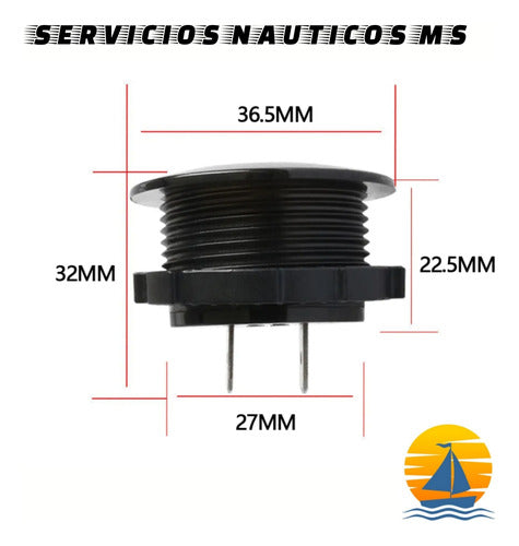 Voltimetro Digital 12 Volt 4