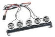 1/10 Crawler Rc 5led Techo Luz Barra Para Scx10 Trx-4 Ax9004 4